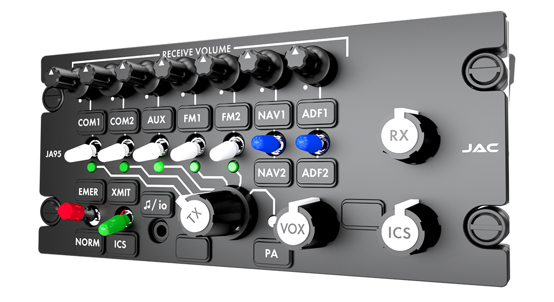 Audio Controller with RX Volume Controls - Dual ICS Inputs